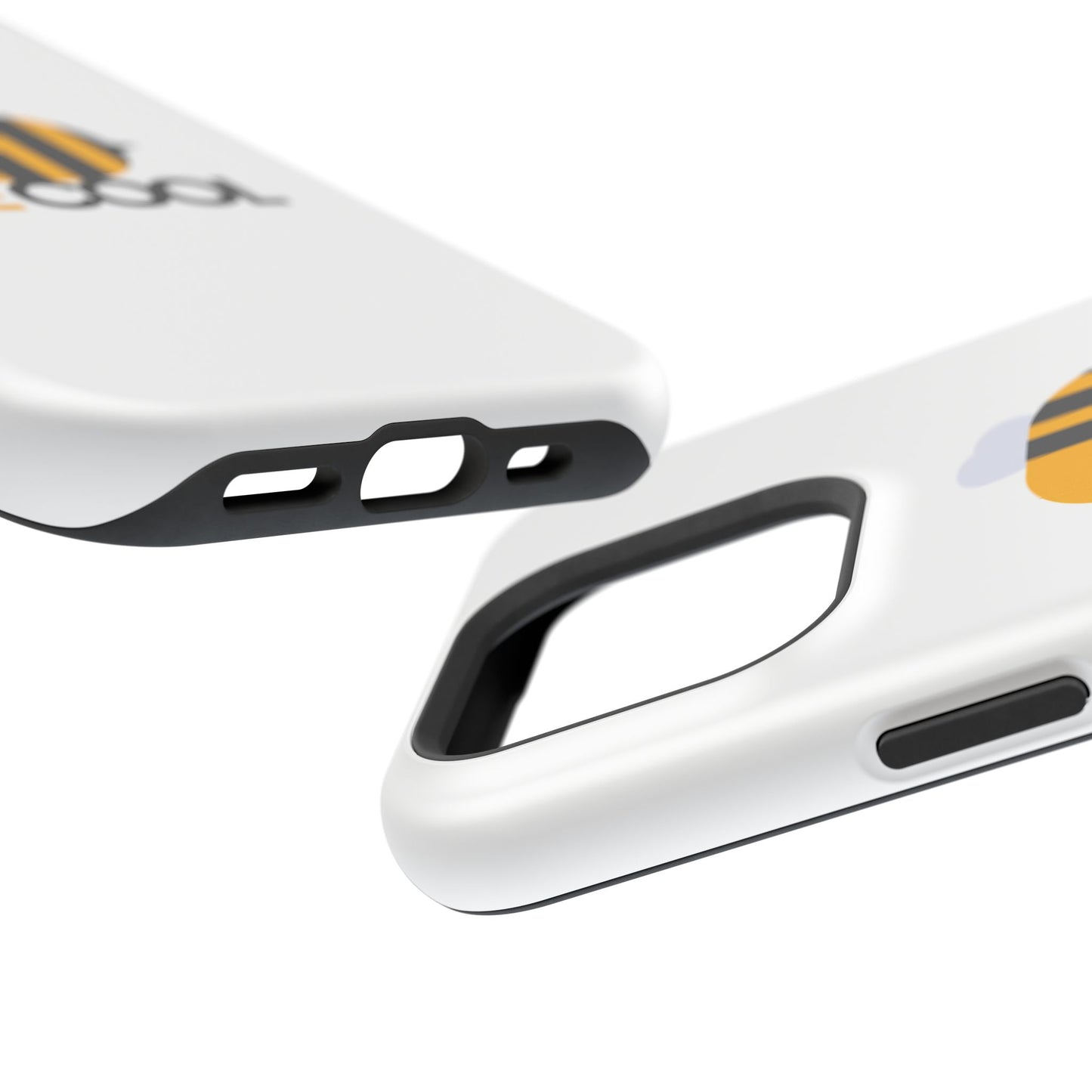 Bee Cool Phone Case, Impact-Resistant Case for Bee Lovers, Cute Bee Phone Cover, Unique Gift for Nature Enthusiasts, Fun Spring Accessory