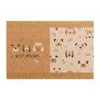 Best Friends Dog Doormat — Cute Puppy Pattern Welcome Mat