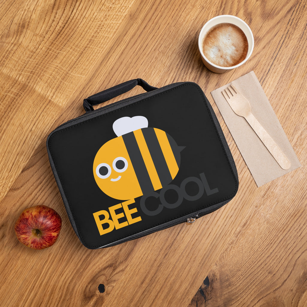 Bee Cool Lunch Bag — Cute Bee Insulated Kids Lunchbox
