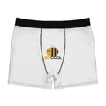 Boxer Briefs — “Bee Cool” Cute Bee Graphic Men’s Boxer Briefs