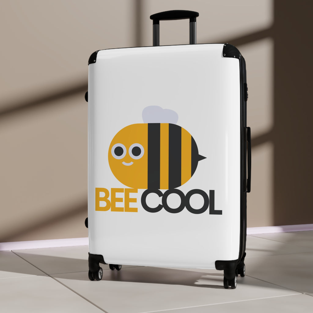 Bee Cool Carry-On Suitcase – Cute Bee Graphic Travel Luggage