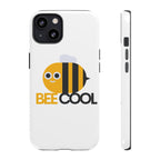 Bee Cool iPhone Case, Cute Bee Phone Cover, Fun Smartphone Protector, Unique Gift for Bee Lovers, Playful Tech Accessory