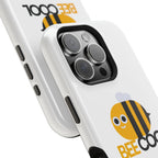 Bee Cool Phone Case, Impact-Resistant Case for Bee Lovers, Cute Bee Phone Cover, Unique Gift for Nature Enthusiasts, Fun Spring Accessory