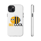 Bee Cool iPhone Case, Cute Bee Phone Cover, Fun Smartphone Protector, Unique Gift for Bee Lovers, Playful Tech Accessory