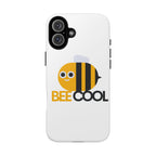 Bee Cool iPhone Case, Cute Bee Phone Cover, Fun Smartphone Protector, Unique Gift for Bee Lovers, Playful Tech Accessory