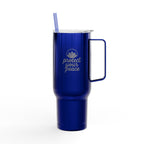 Engraved Insulated Tumbler - Protect Your Peace, Perfect for Travel, Outdoor Adventures, Eco-Friendly Gift, Personalized Drinkware, [...]