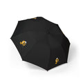 Foldable Umbrella — Cute Yellow Bee Pattern Semi-Automatic Compact Umbrella