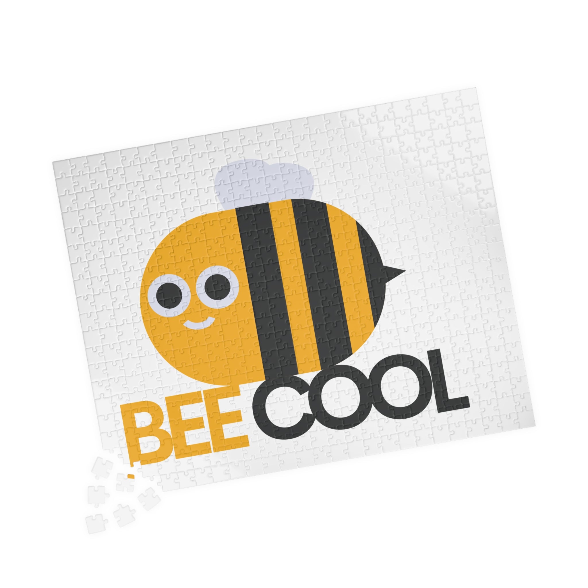Bee Cool Puzzle - Fun Activity for All Ages, Perfect for Family Game Nights, Gifts, Educational Entertainment, Relaxing Hobby
