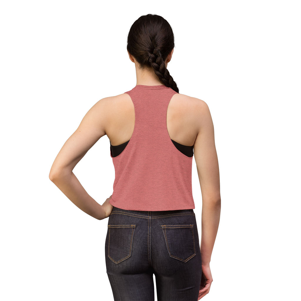 Bee Cool Crop Top — Cute Bumblebee Graphic Women's Tank