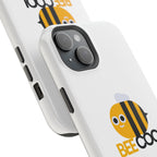 Bee Cool Phone Case, Impact-Resistant Case for Bee Lovers, Cute Bee Phone Cover, Unique Gift for Nature Enthusiasts, Fun Spring Accessory