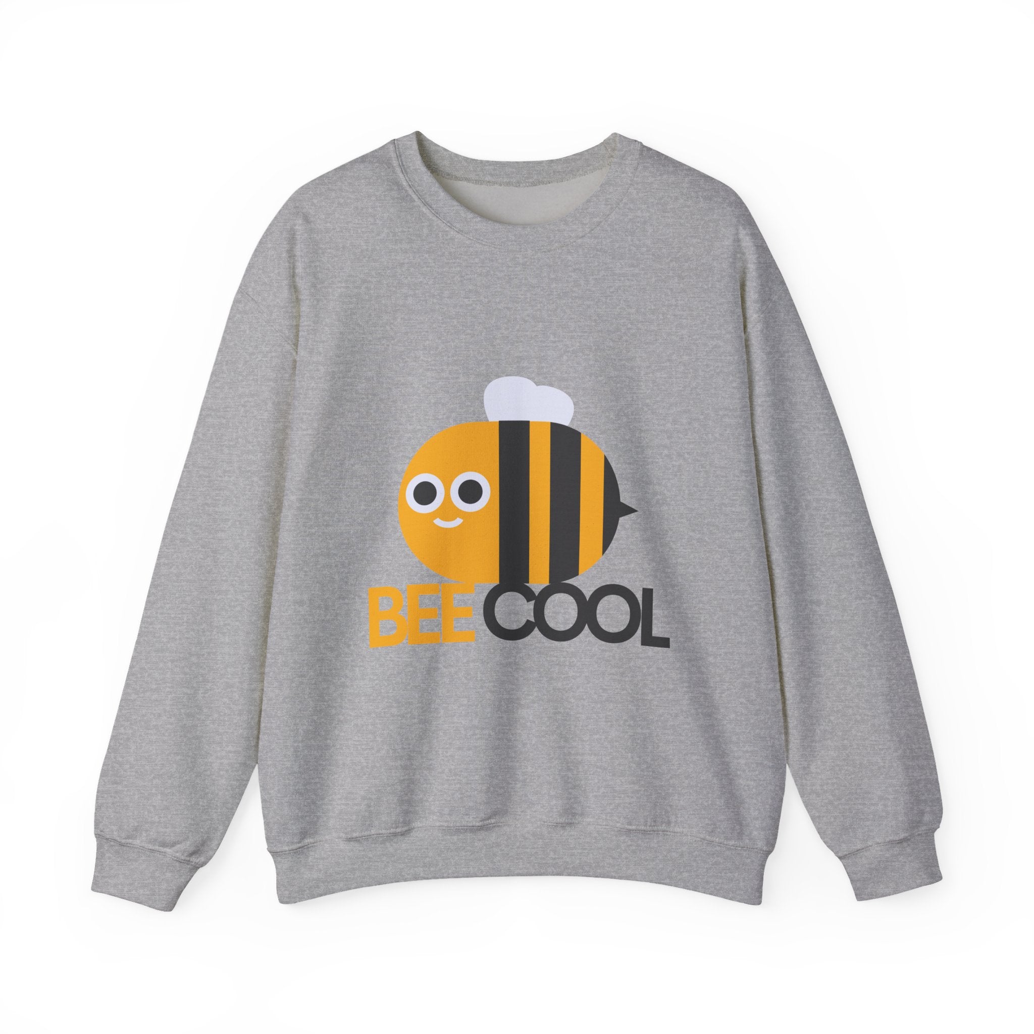 Bee Cool Unisex Sweatshirt, Cozy Crewneck, Cute Gift for Bee Lovers, Birthday Present, Summer Vibe Apparel