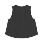 Bee Cool Crop Top — Cute Bumblebee Graphic Women's Tank