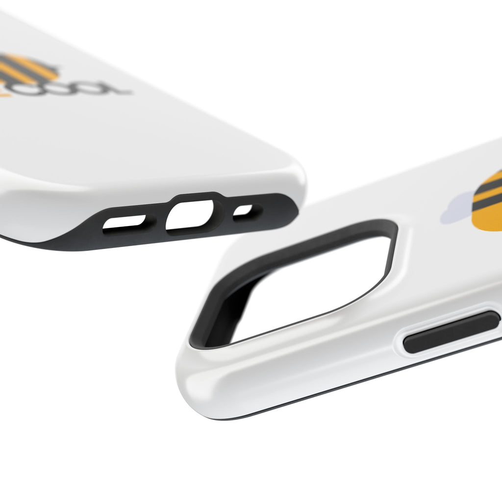 Bee Cool Phone Case, Impact-Resistant Case for Bee Lovers, Cute Bee Phone Cover, Unique Gift for Nature Enthusiasts, Fun Spring Accessory