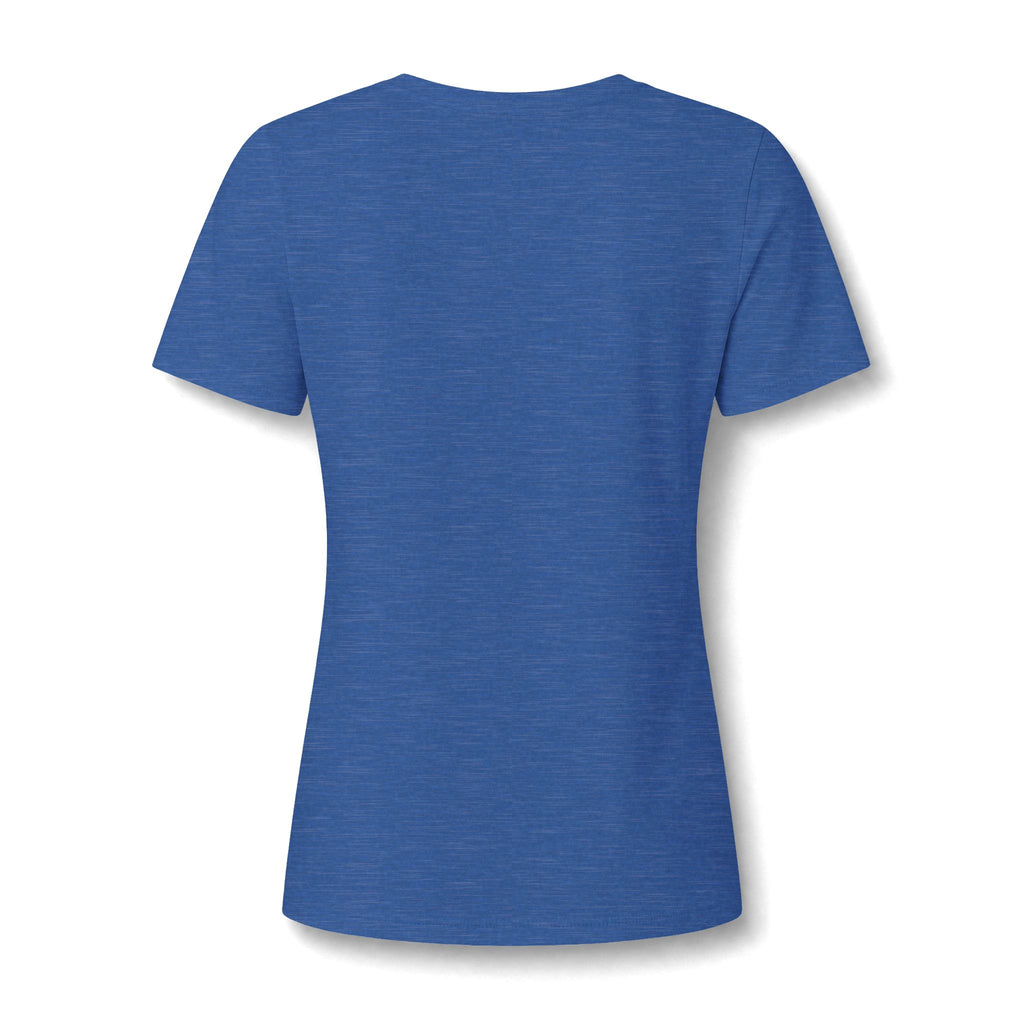 Florida Sunshine State V-Neck T-Shirt – Women's Retro Palm Tree Tee