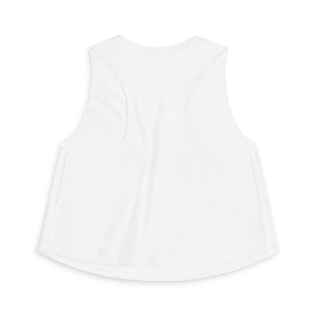Bee Cool Crop Top — Cute Bumblebee Graphic Women's Tank