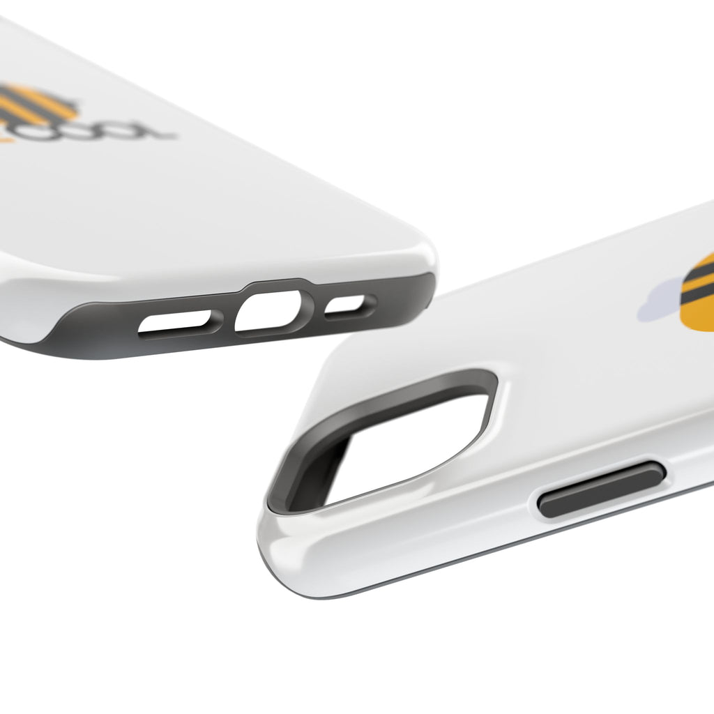 Bee Cool Phone Case, Impact-Resistant Case for Bee Lovers, Cute Bee Phone Cover, Unique Gift for Nature Enthusiasts, Fun Spring Accessory