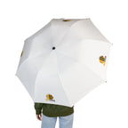 Bee Logo Foldable Umbrella — Compact Semi‑Automatic Rain Shield