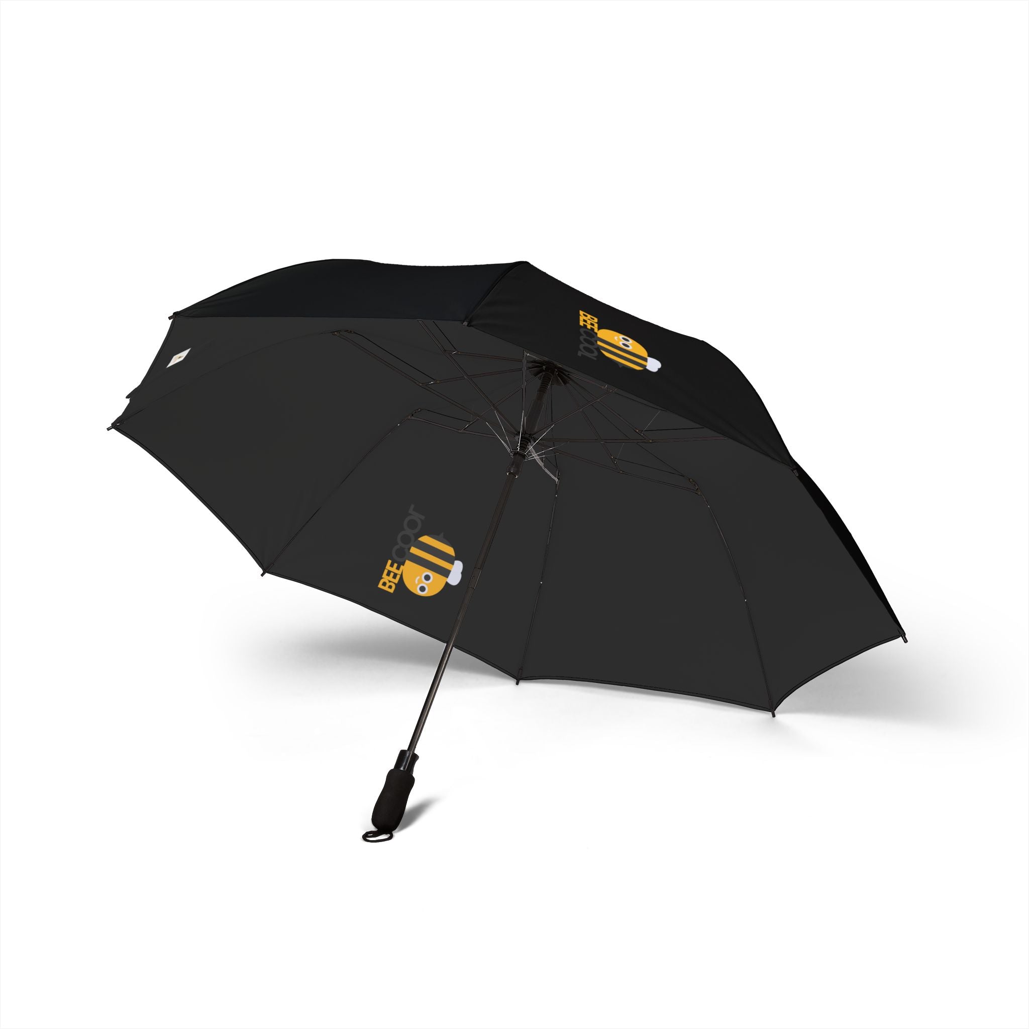 Bee Inspired Foldable Umbrella - Semi-Automatic, Stylish Rain Protection
