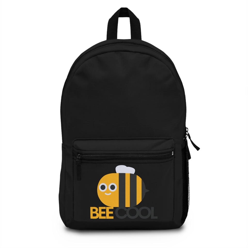 Bee Cool Backpack — Cute Cartoon Bee Graphic School Bag