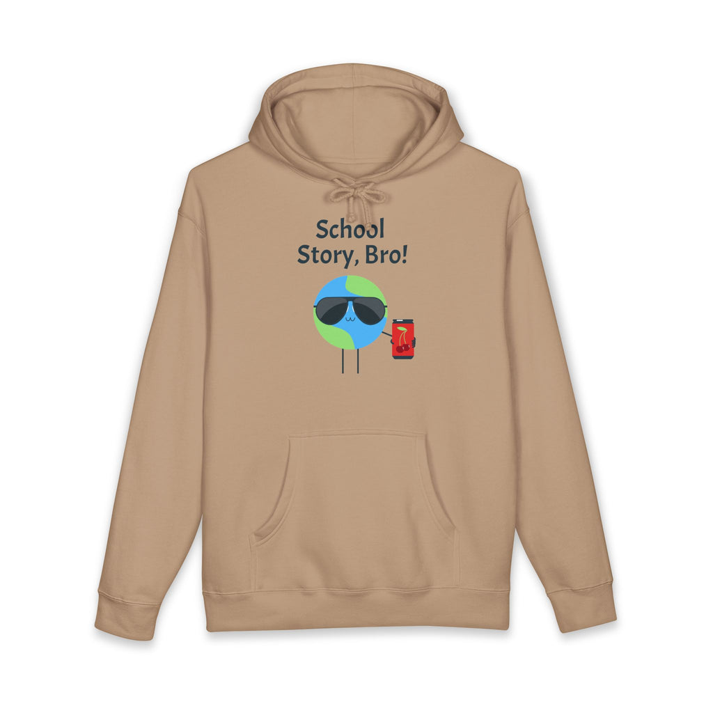 School Story, Bro! Hoodie — Funny Student Earth Graphic Sweatshirt