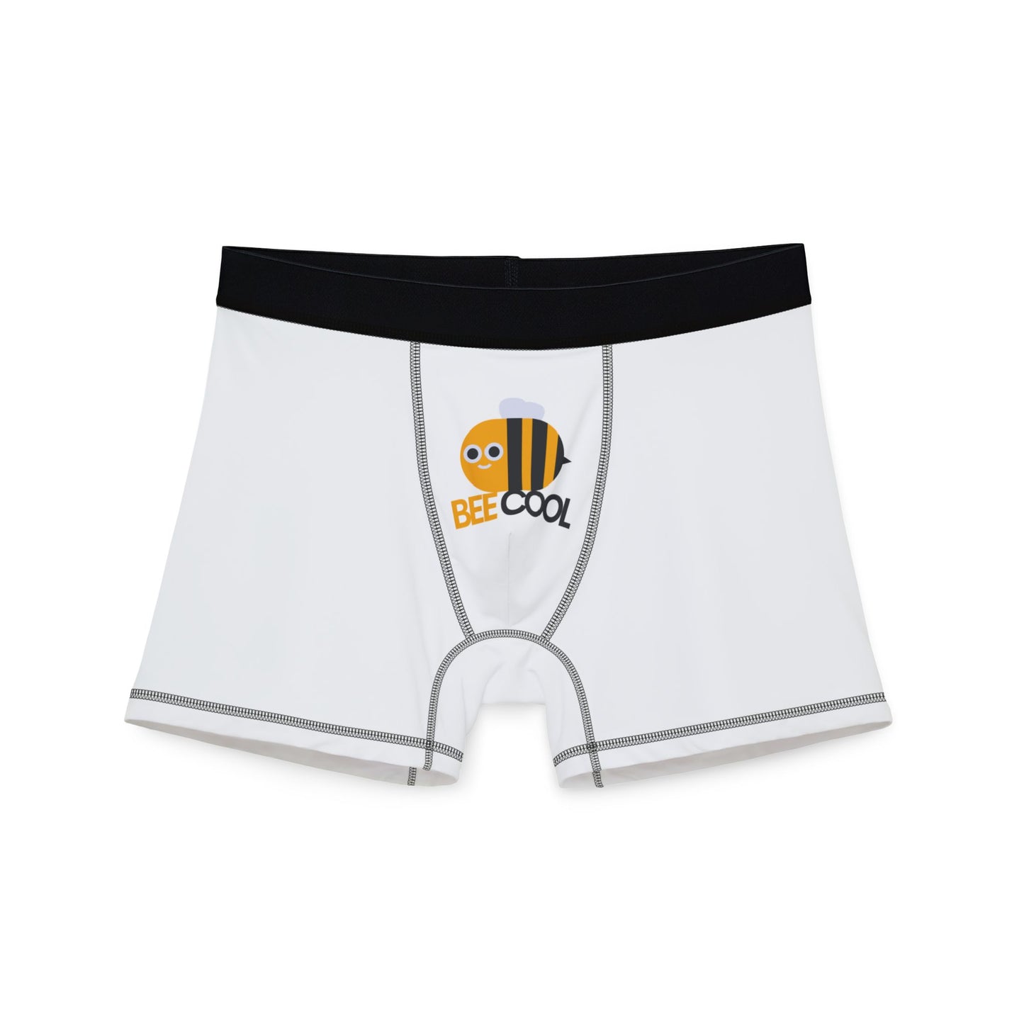 Bee Cool Boxer Briefs — Men's Funny Bee Graphic Underwear