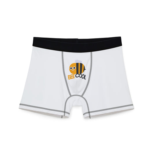 Bee Cool Boxer Briefs — Men's Funny Bee Graphic Underwear
