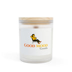 Good Mood Frosted Glass Candle - 11oz Aromatherapy Candle for Relaxation and Ambiance