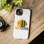 Bee Cool iPhone Case, Cute Bee Phone Cover, Fun Smartphone Protector, Unique Gift for Bee Lovers, Playful Tech Accessory
