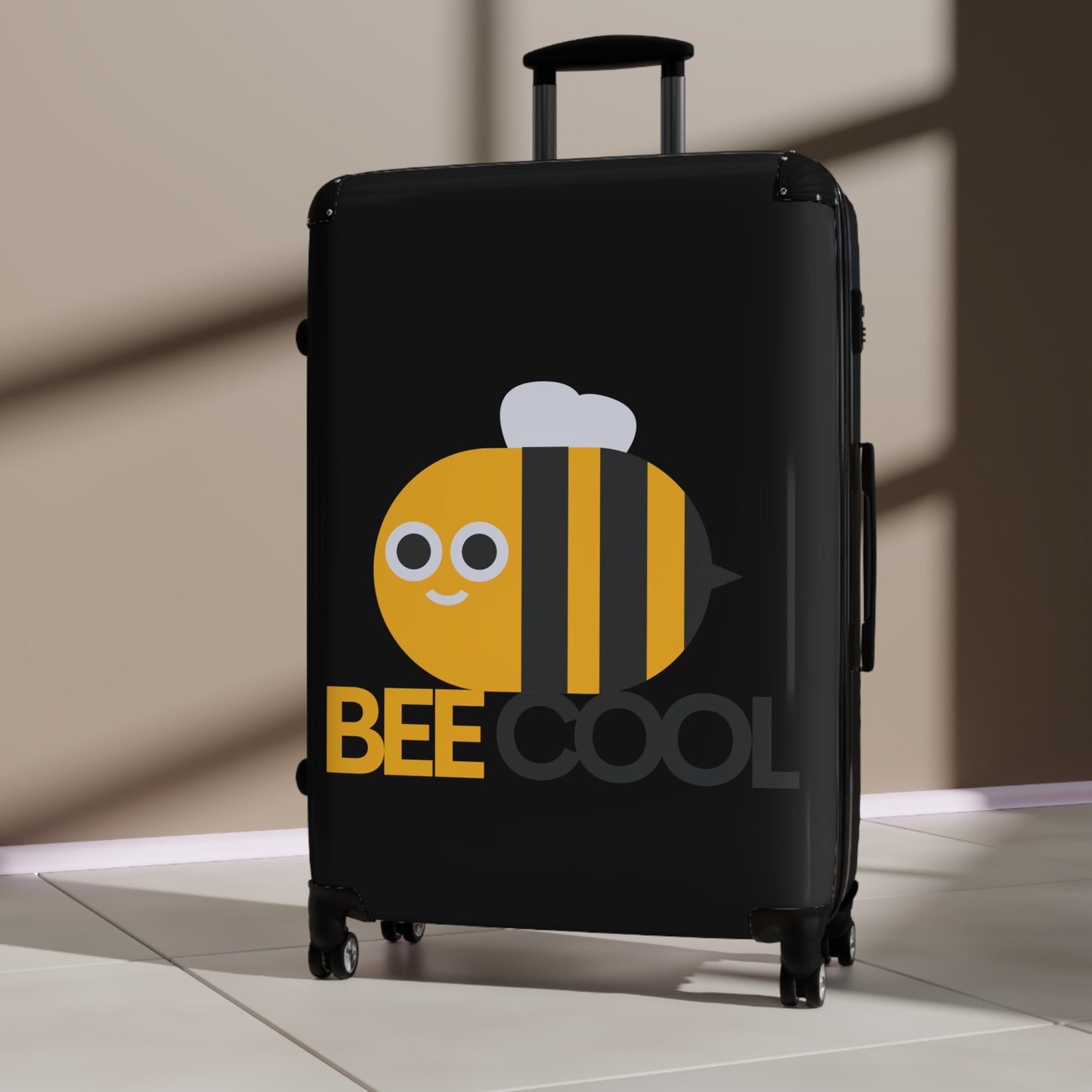 Bee Cool Suitcase - Fun Travel Luggage for Kids and Adults
