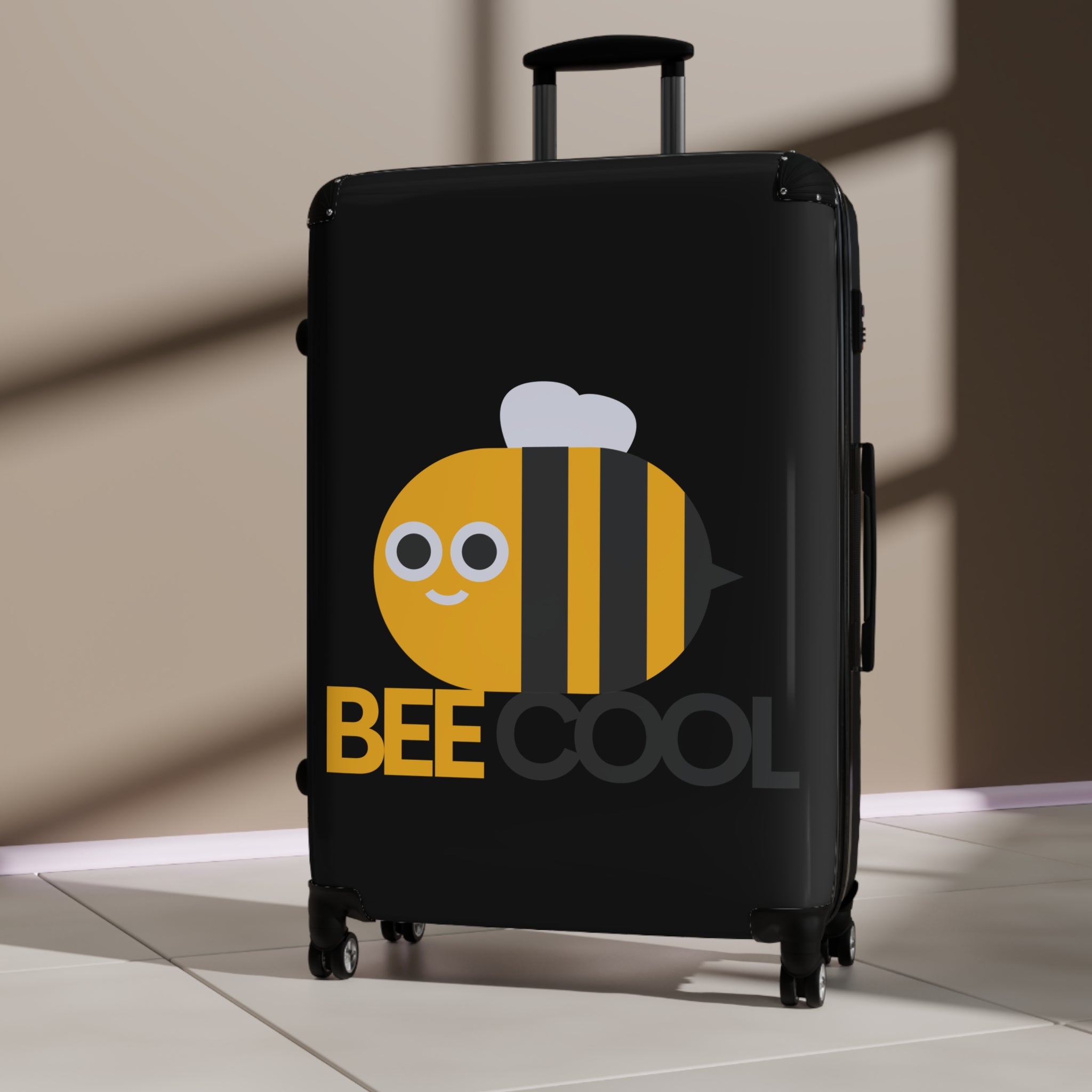 Bee Cool Suitcase - Fun Travel Luggage for Kids and Adults