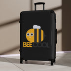Bee Cool Suitcase — Cute Bee Graphic Carry-On Luggage
