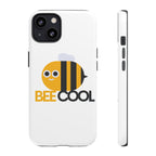 Bee Cool iPhone Case, Cute Bee Phone Cover, Fun Smartphone Protector, Unique Gift for Bee Lovers, Playful Tech Accessory