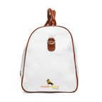 Bee Cool Waterproof Travel Bag — Cute Bee Print Duffle for Weekend Trips