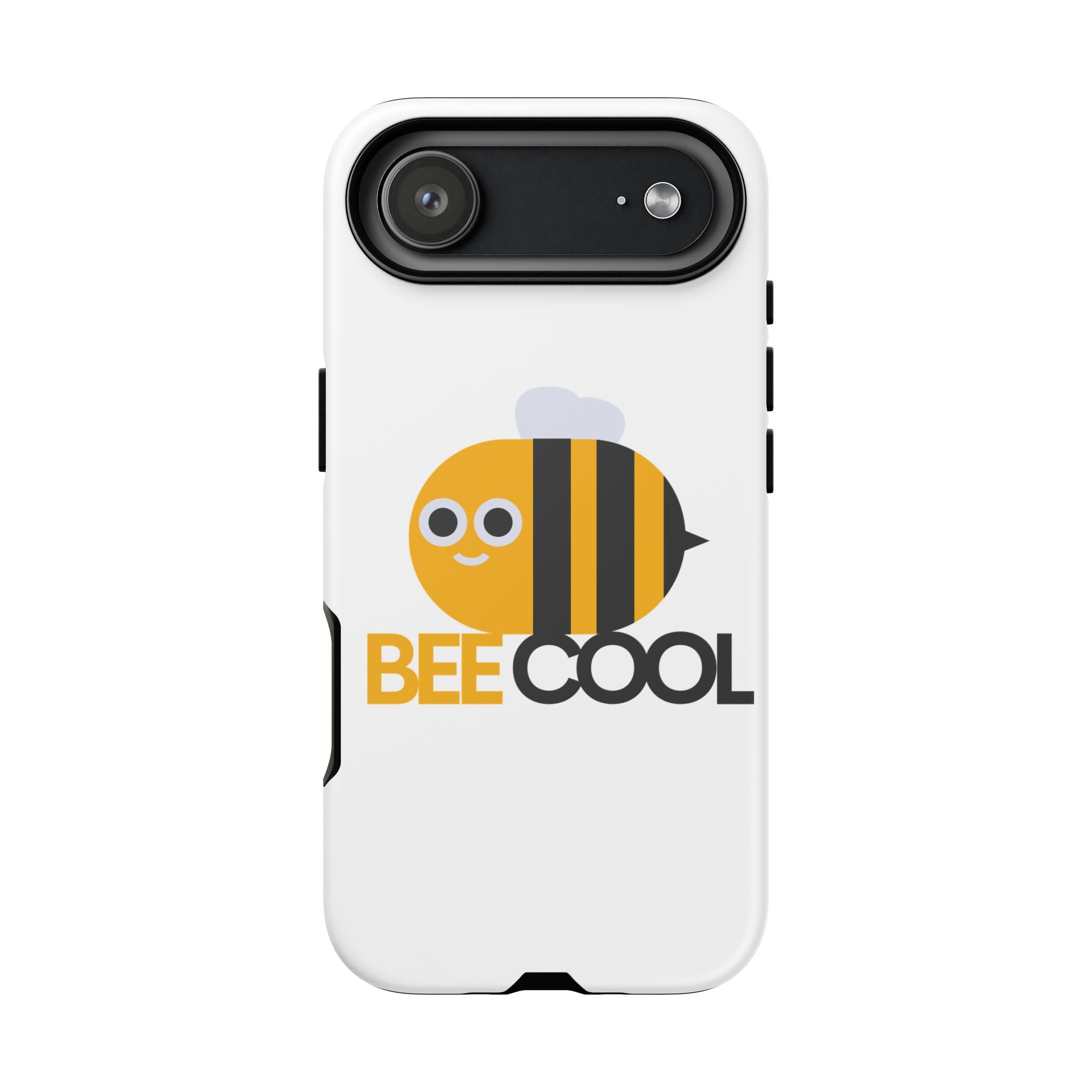 Bee Cool iPhone Case, Cute Bee Phone Cover, Fun Smartphone Protector, Unique Gift for Bee Lovers, Playful Tech Accessory
