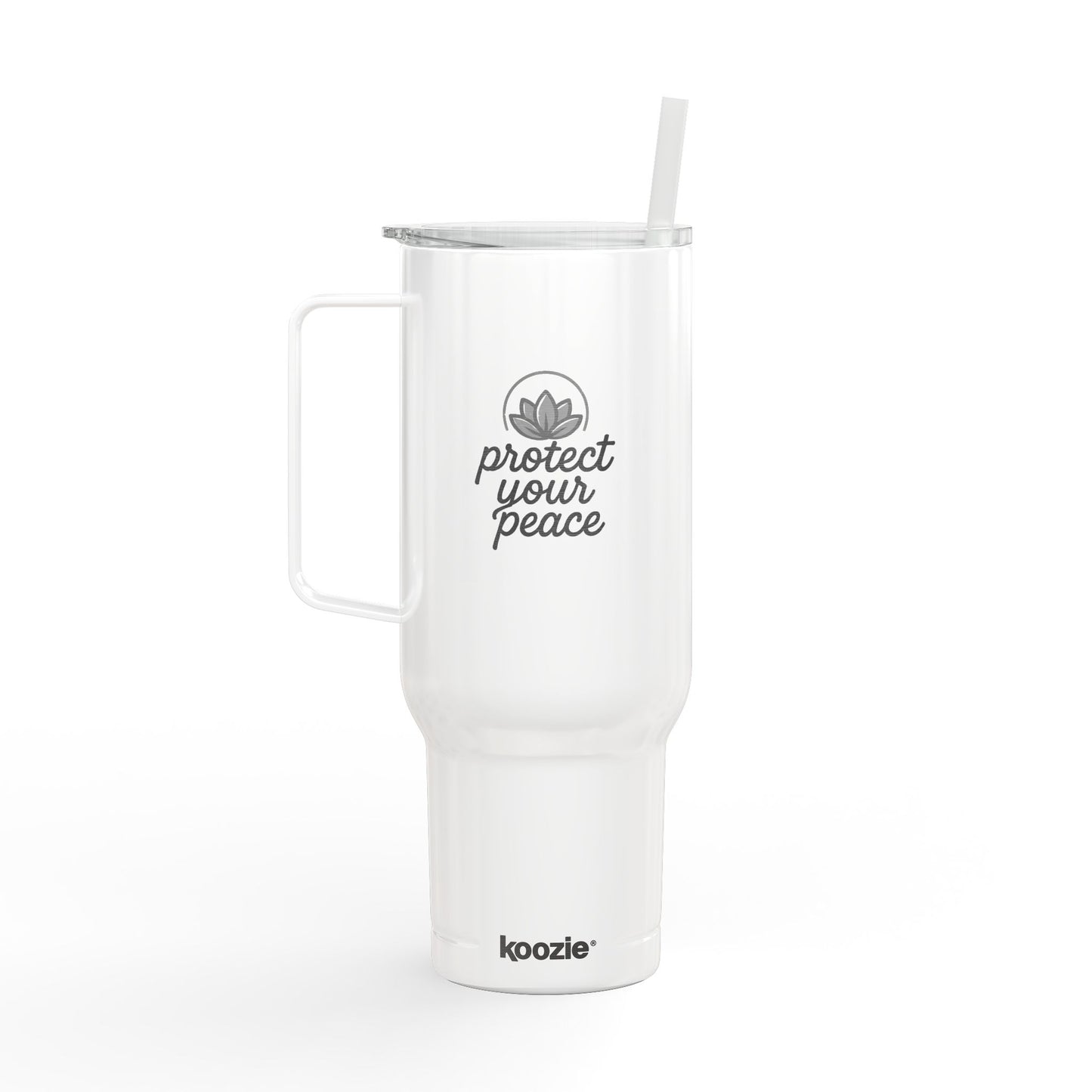 Engraved Insulated Tumbler - Protect Your Peace, Perfect for Travel, Outdoor Adventures, Eco-Friendly Gift, Personalized Drinkware, [...]