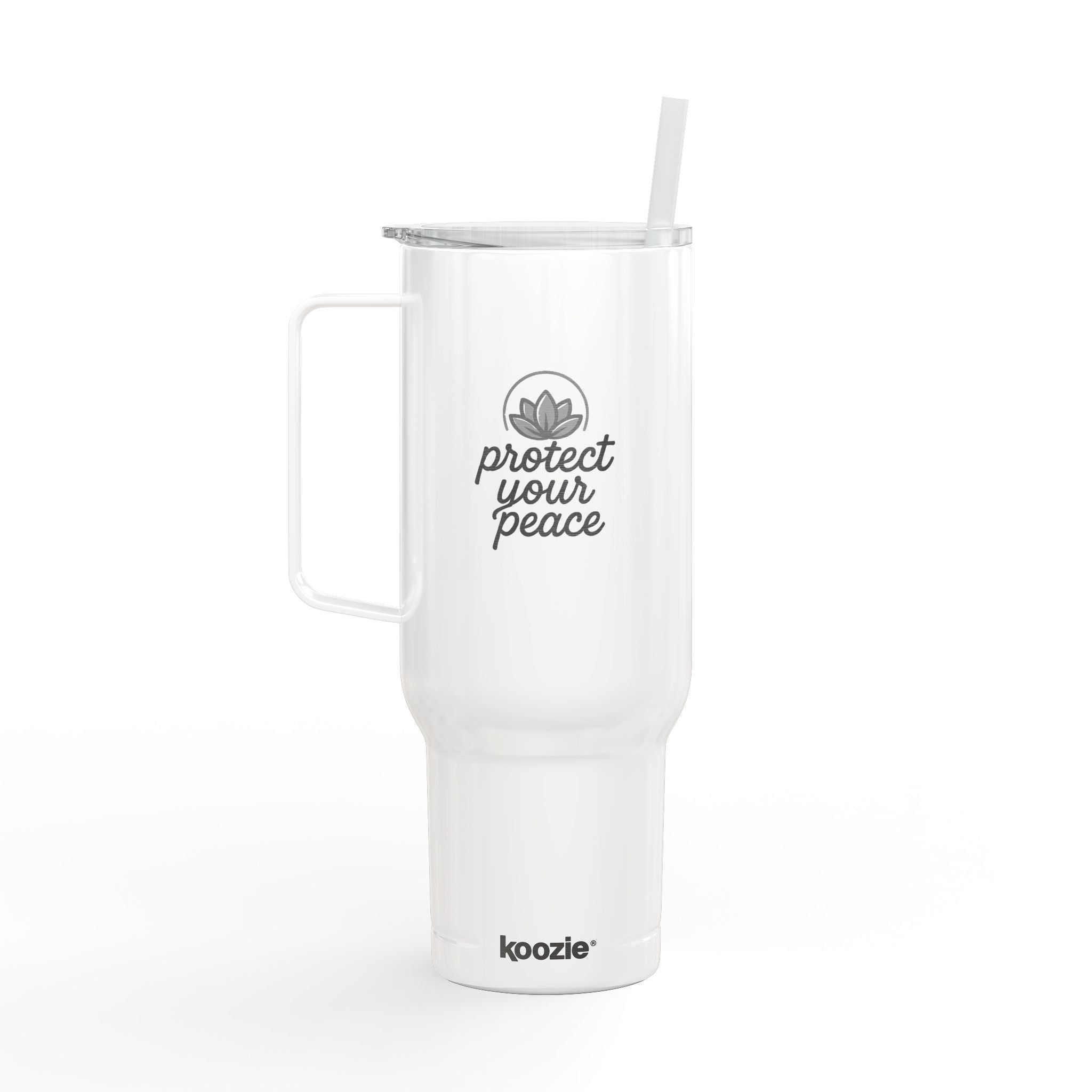 Engraved Insulated Tumbler - Protect Your Peace, Perfect for Travel, Outdoor Adventures, Eco-Friendly Gift, Personalized Drinkware, [...]