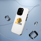 Bee Cool Phone Case, Impact-Resistant Case for Bee Lovers, Cute Bee Phone Cover, Unique Gift for Nature Enthusiasts, Fun Spring Accessory