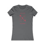 You Won My Heart Tee — Women’s Valentine Tic-Tac-Toe Heart T-Shirt