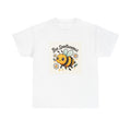 Bee Spontaneous Unisex Heavy Cotton Tee, Cute Bee Shirt, Funny Bee Tee, Pollinator Appreciation Gift, Summer Casual Wear