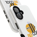 Bee Cool Phone Case, Impact-Resistant Case for Bee Lovers, Cute Bee Phone Cover, Unique Gift for Nature Enthusiasts, Fun Spring Accessory