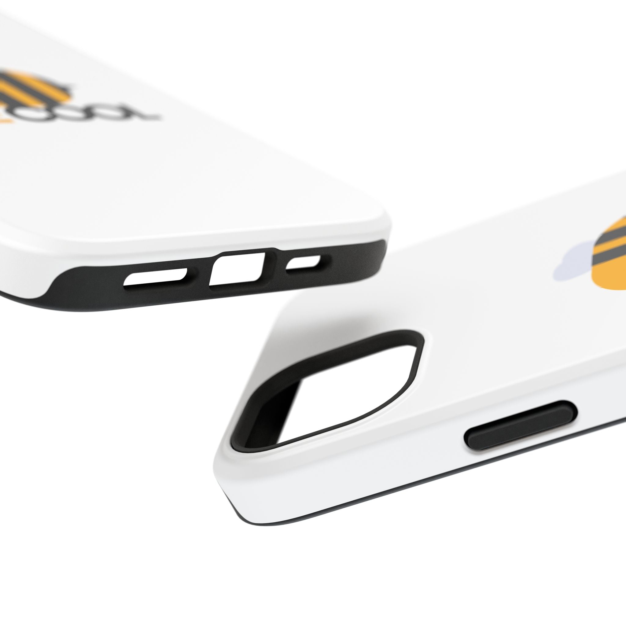 Bee Cool Phone Case, Impact-Resistant Case for Bee Lovers, Cute Bee Phone Cover, Unique Gift for Nature Enthusiasts, Fun Spring Accessory