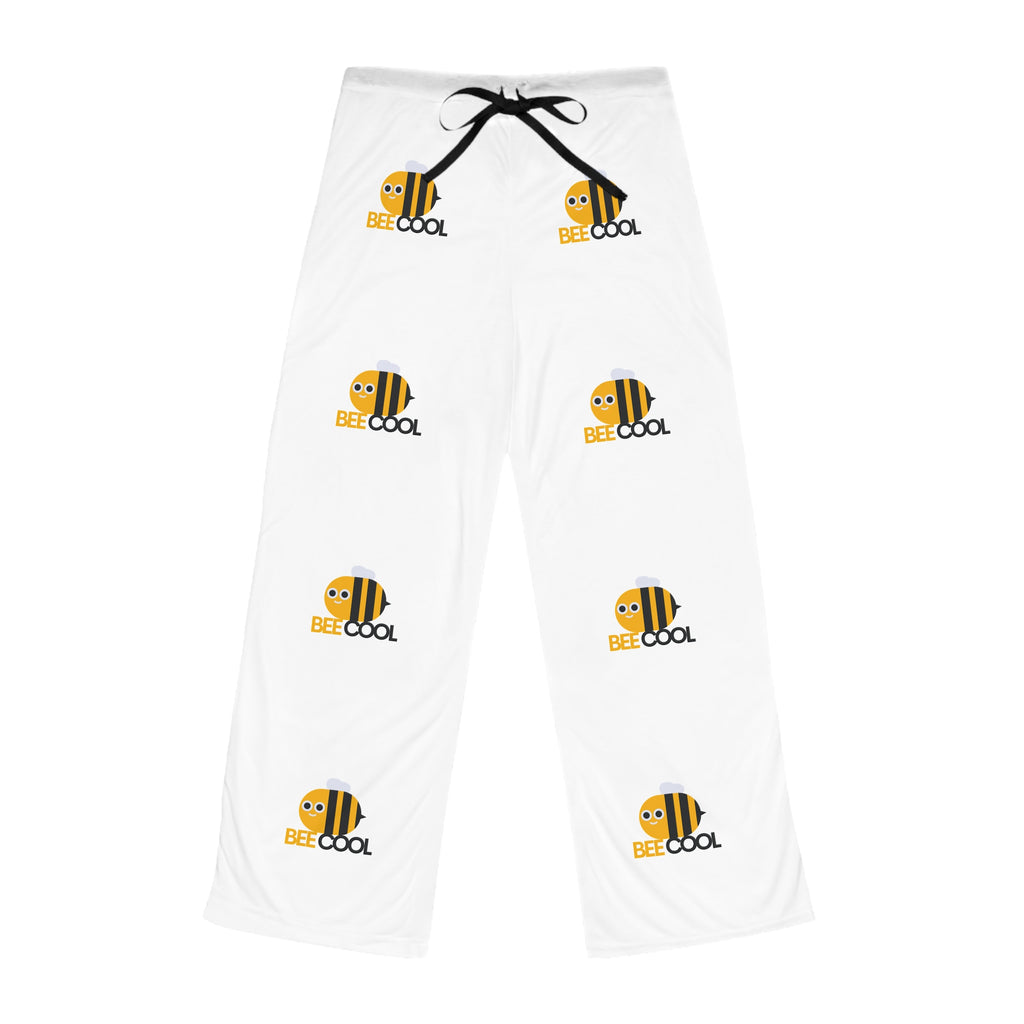 Bee Cool Women's Pajama Pants — Cute Bee Print Lounge Sleepwear