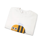 Bee Cool Unisex Sweatshirt, Cozy Crewneck, Cute Gift for Bee Lovers, Birthday Present, Summer Vibe Apparel