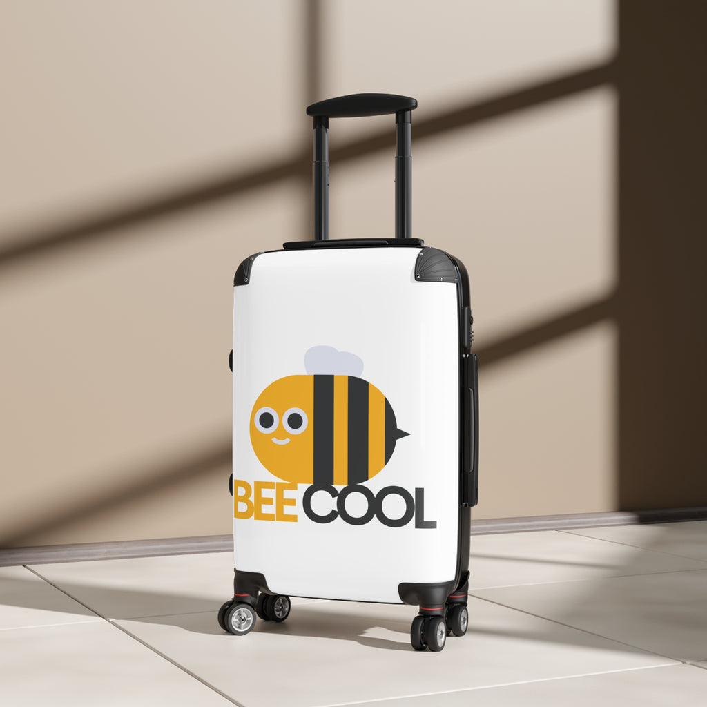 Bee Cool Carry-On Suitcase – Cute Bee Graphic Travel Luggage
