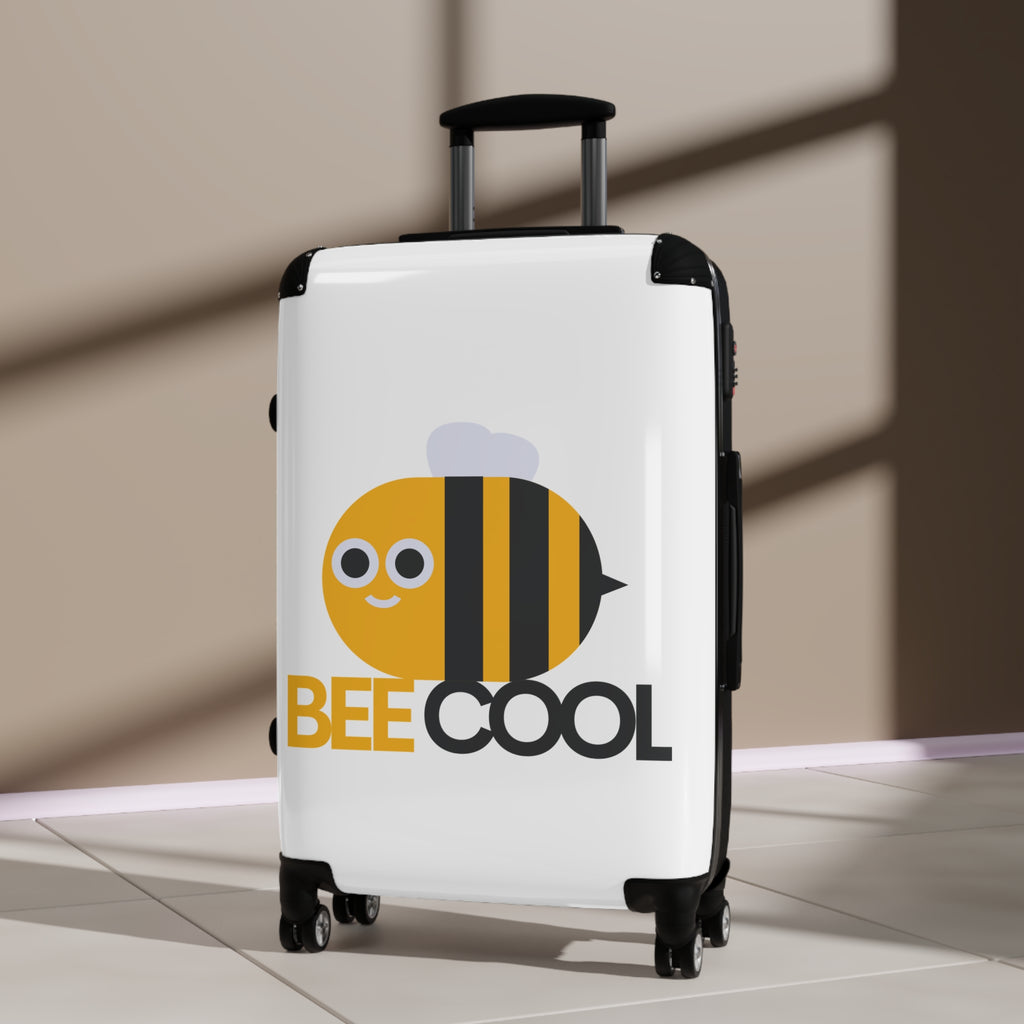 Bee Cool Carry-On Suitcase – Cute Bee Graphic Travel Luggage