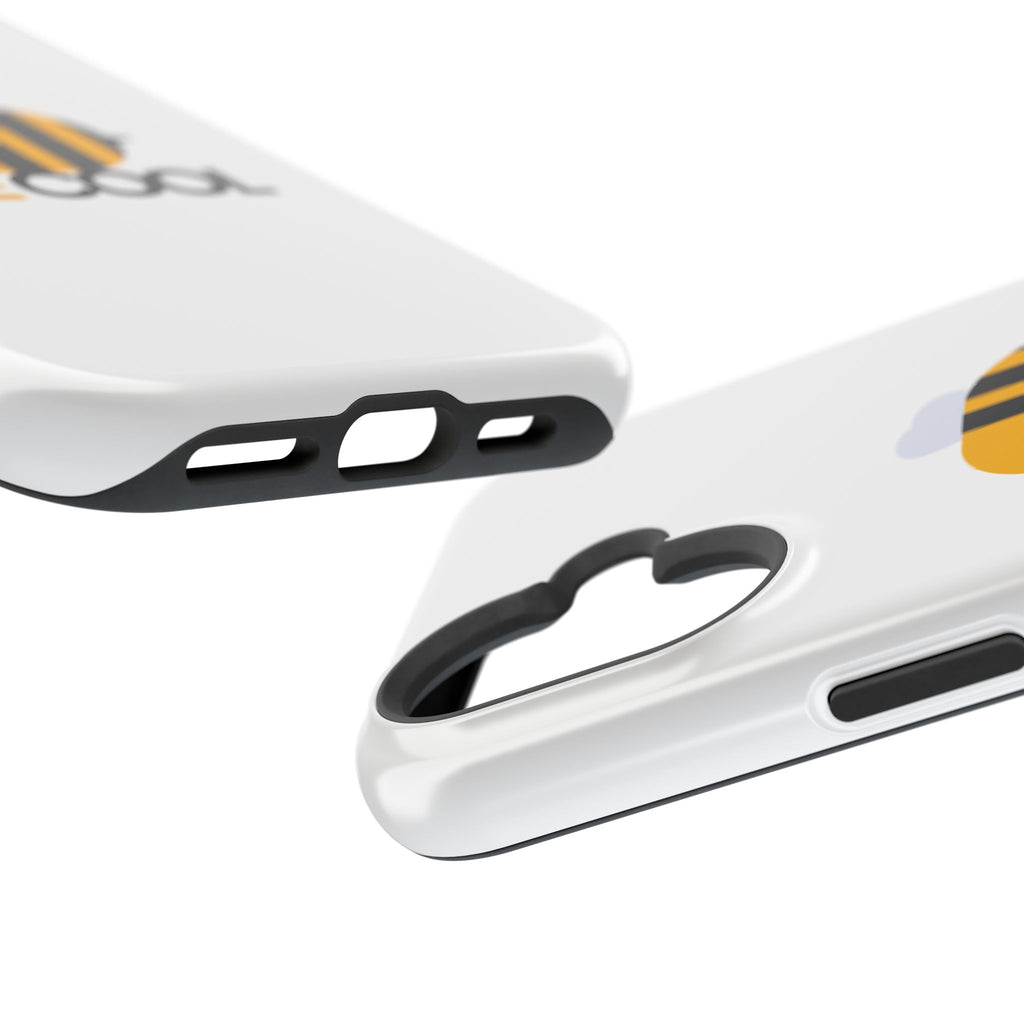 Bee Cool Phone Case, Impact-Resistant Case for Bee Lovers, Cute Bee Phone Cover, Unique Gift for Nature Enthusiasts, Fun Spring Accessory