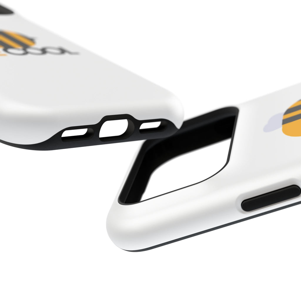 Bee Cool Phone Case, Impact-Resistant Case for Bee Lovers, Cute Bee Phone Cover, Unique Gift for Nature Enthusiasts, Fun Spring Accessory