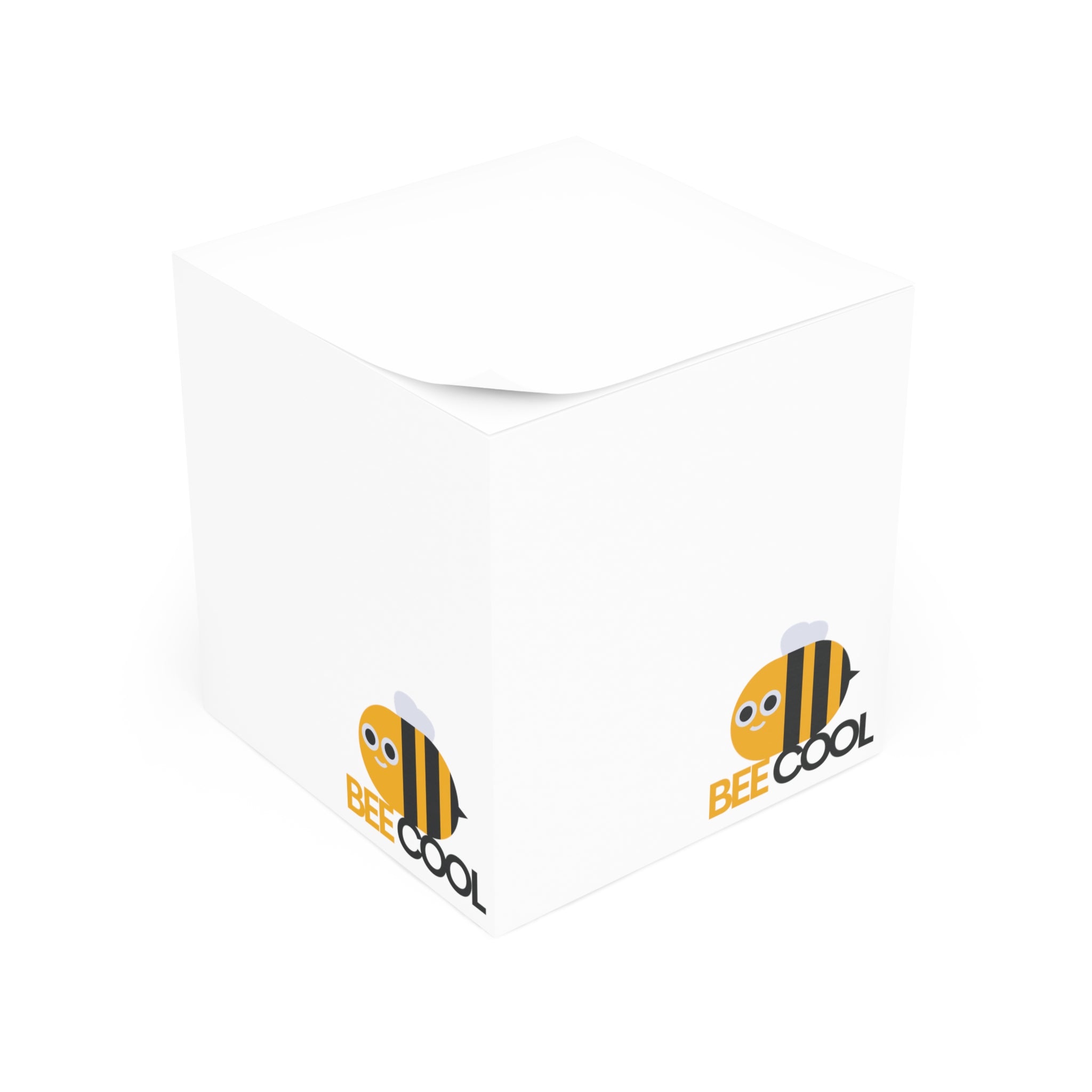 Bee Cool Note Cube - Fun Sticky Notepad for Creative Minds