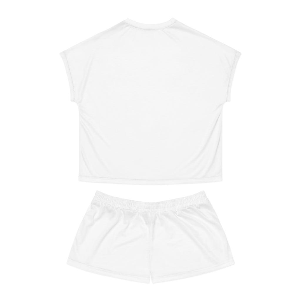 Happy and Dazzling Women's Short Pajama Set — Cute Printed Sleepwear