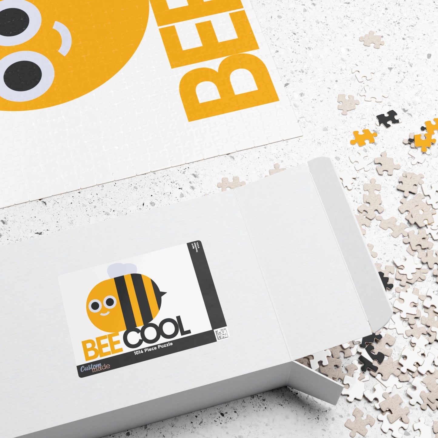 Bee Cool Puzzle - Fun Activity for All Ages, Perfect for Family Game Nights, Gifts, Educational Entertainment, Relaxing Hobby